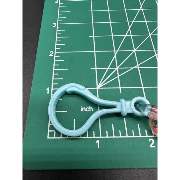 Clear Translucent Cable Link  Multicolor Acrylic Chain Link Necklace 18” - Picture 10 of 10